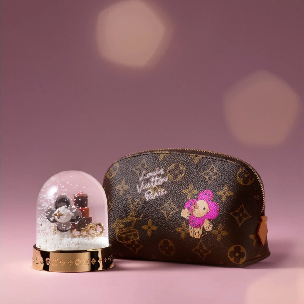 Louis Vuitton Cosmetic Pouch/Bag/Clutch PM Vivienne Holiday Collection M15359